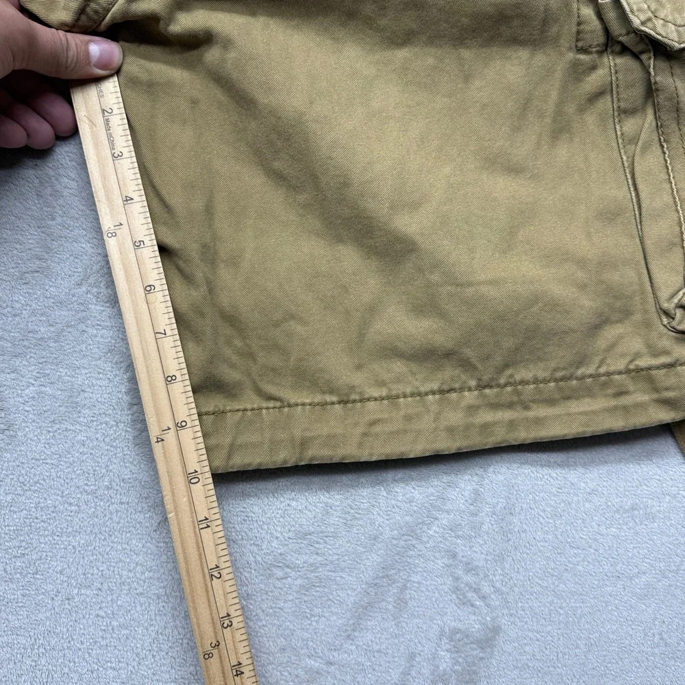 Vintage Aeropostale Cargo Shorts Mens 36 Khaki Brown Cotton Utility Y2K Gorpcore